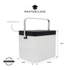 MasterClass Stainless Steel Compost Bin with Antimicrobial Lid image 8