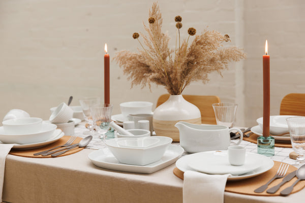 Mikasa Chalk Porcelain Ramekins, Set of 4, 9.5cm, White image 5