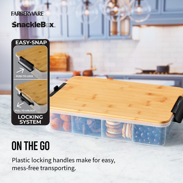 Farberware SnackleBox Bamboo Board and Box, 30 x 40.5CM image 9