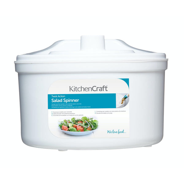 KitchenCraft 22.5cm Salad Spinner image 4