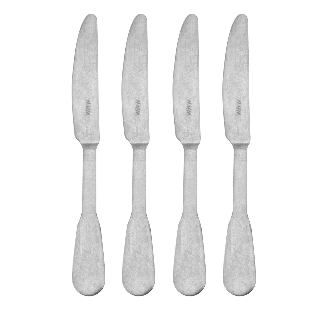Mikasa Soho Antique Stainless Steel Cutlery Set, 16 Piece