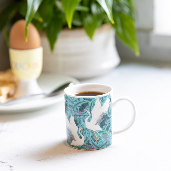 KitchenCraft Espresso Mug Exotic Crane Design image 5