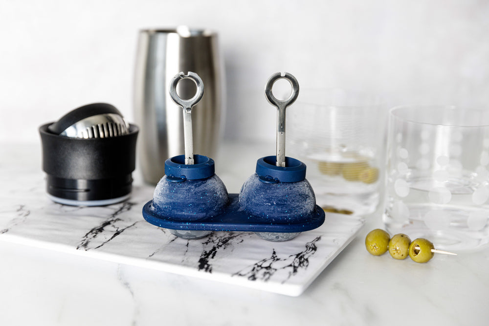 BarCraft Swizzle Ice Mould - Blue