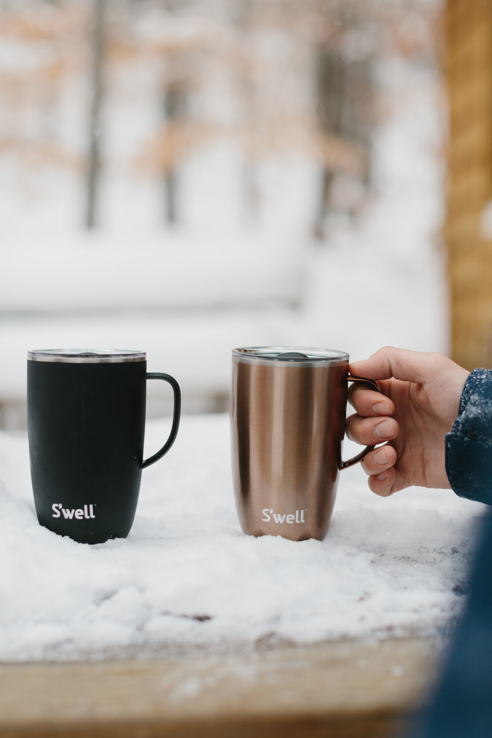 S'well Onyx Mug with Handle, 350ml