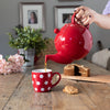 London Pottery Globe 8 Cup Teapot Red image 2