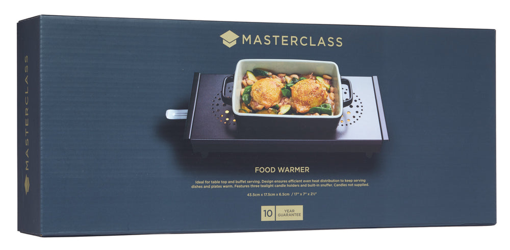 MasterClass Three Light Food Warmer