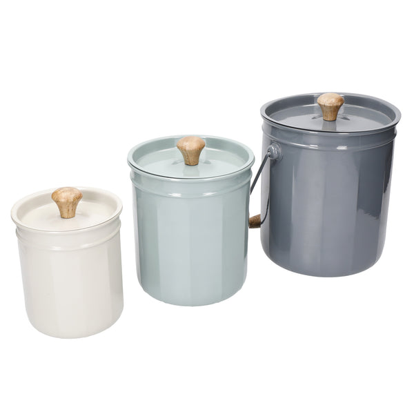 KitchenCraft Storage and Compost Containers - Set of 3 image 3