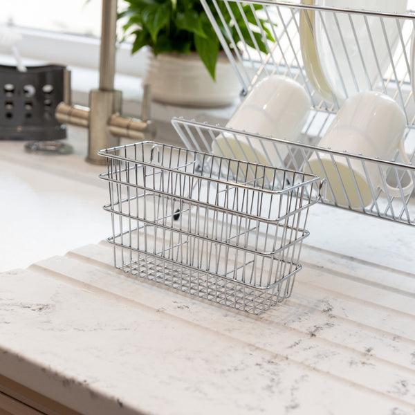 KitchenCraft Hook Over Cutlery Draining Basket image 6