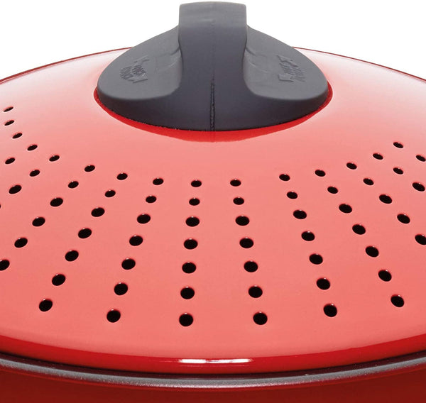 KitchenCraft World of Flavours 4 Litre Carbon Steel Pasta Pot image 3