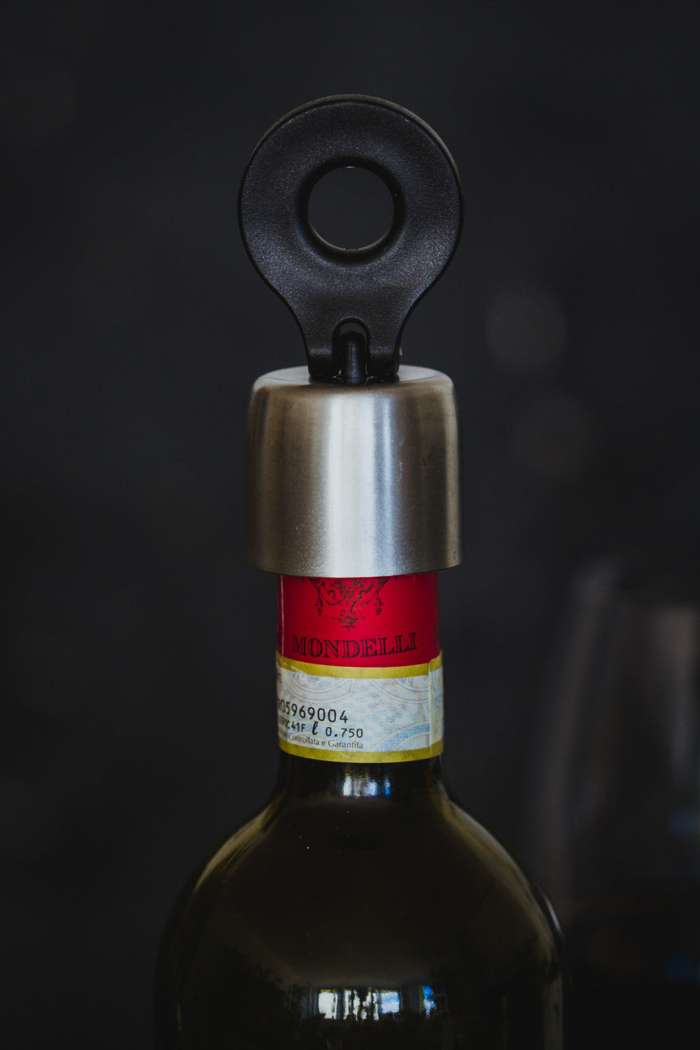 BarCraft Stainless Steel Flip Top Bottle Stopper