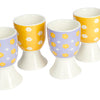 KitchenCraft Retro Floral Egg Cup Set - Porcelain, 4 Pieces image 9