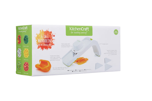 KitchenCraft 6 in 1 Mandoline with Storage Box image 3