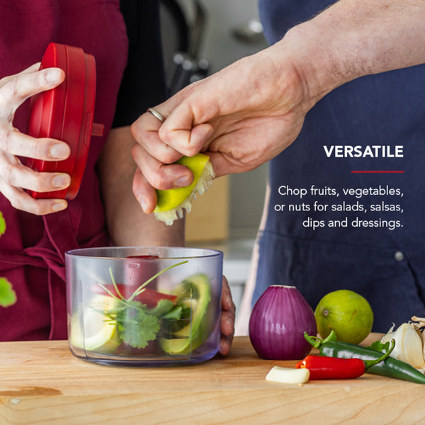 KitchenAid Manual Food Chopper, Empire Red image 9