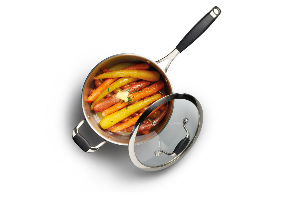 MasterClass 5 Piece Deluxe Stainless Steel Cookware Set CookServeEnjoy