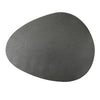Mikasa Pebble-Shaped Faux-Leather Placemats, Set of 4, Grey, 38 x 30cm image 3