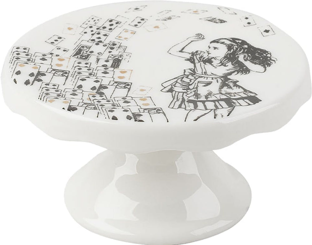 Victoria And Albert Alice In Wonderland Set of 2 Mini Cake Pedestals