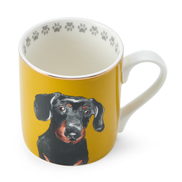 Mikasa Dachshund Straight-Sided Porcelain Mug, 280ml image 3