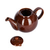 London Pottery Globe 4 Cup Teapot Rockingham Brown image 3