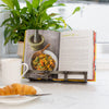 Industrial Kitchen Metal / Wooden Cookbook Stand & Tablet Holder image 8