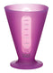 Colourworks Brights Set with Conical Measure, Silicone Roll and Fold Funnel and Spoon - Purple