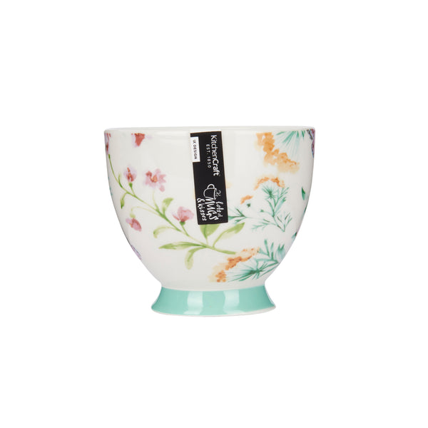 Set of 4 KitchenCraft China White Birds Mugs image 2