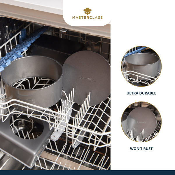 MasterClass Non-Stick Loose Base Deep Cake Pan, 20cm image 10