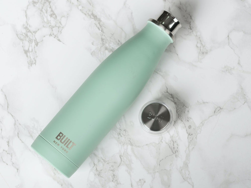 Built 500ml Double Walled Stainless Steel Water Bottle Mint