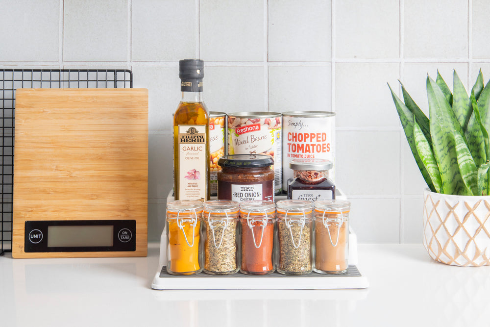 Copco Polypropylene 3-Tier 26 x 23 x 8.5cm Canned Food Organiser