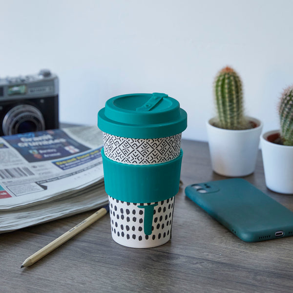 KitchenCraft 410ml Bamboo A to Z Letter 