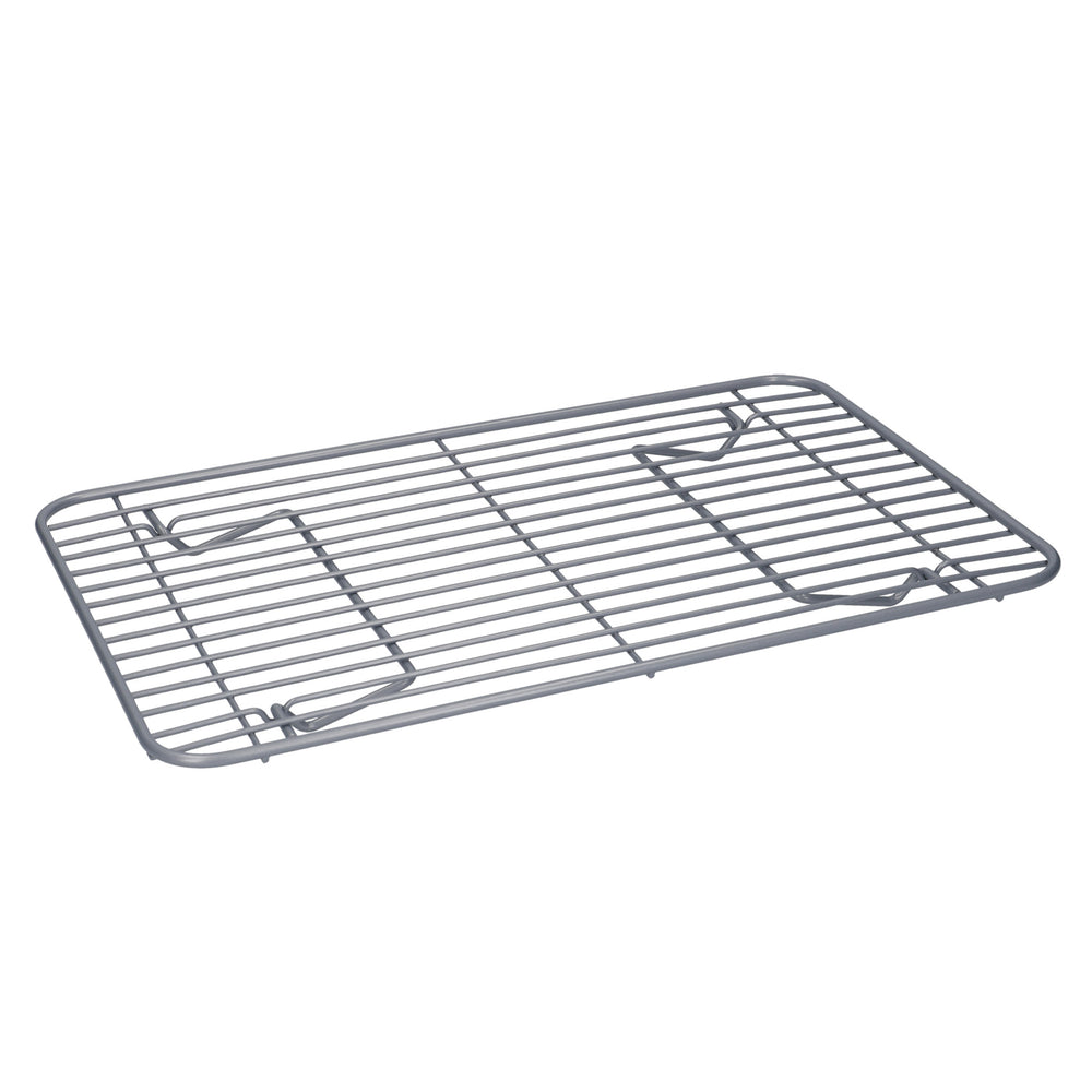 MasterClass Smart Ceramic Non-Stick Roasting / Cooling Rack with Folding Legs, Carbon Steel - Grey