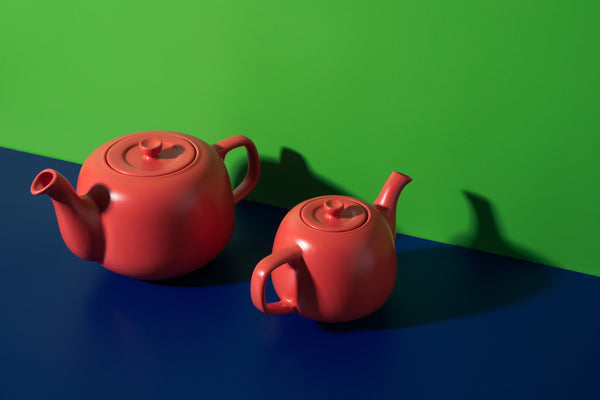 La Cafetière Classic Teapot 2 Cup, Red, 600ml image 6