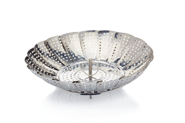 KitchenCraft Stainless Steel Collapsible Steaming Basket, 23cm image 3