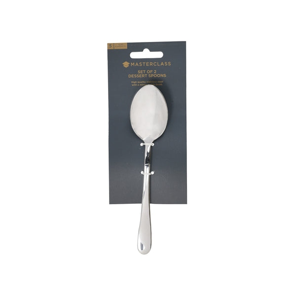 MasterClass Set of 2 Dessert Spoons image 3