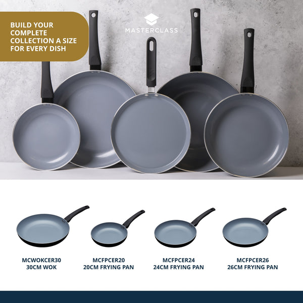 MasterClass Ceramic Non-Stick Eco Fry Pan, 30cm image 12