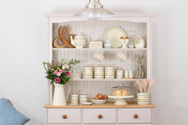 Classic Collection Striped Ceramic Tea Caddy image 6