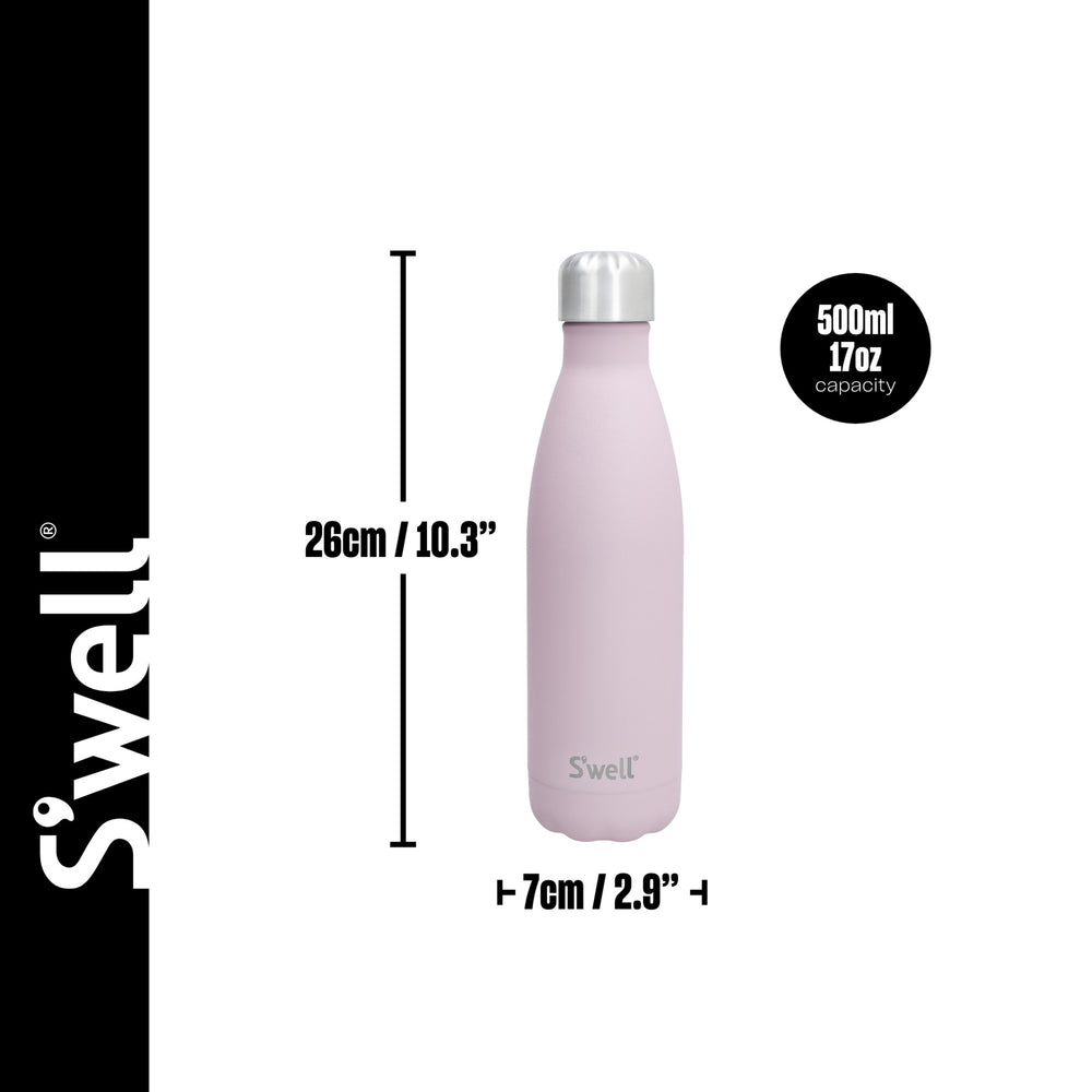 S'well Pink Topaz Drinks Bottle, 500ml