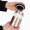 BUILT Apex Insulated Water Bottle & Food Flask Set, Rose Gold image 4