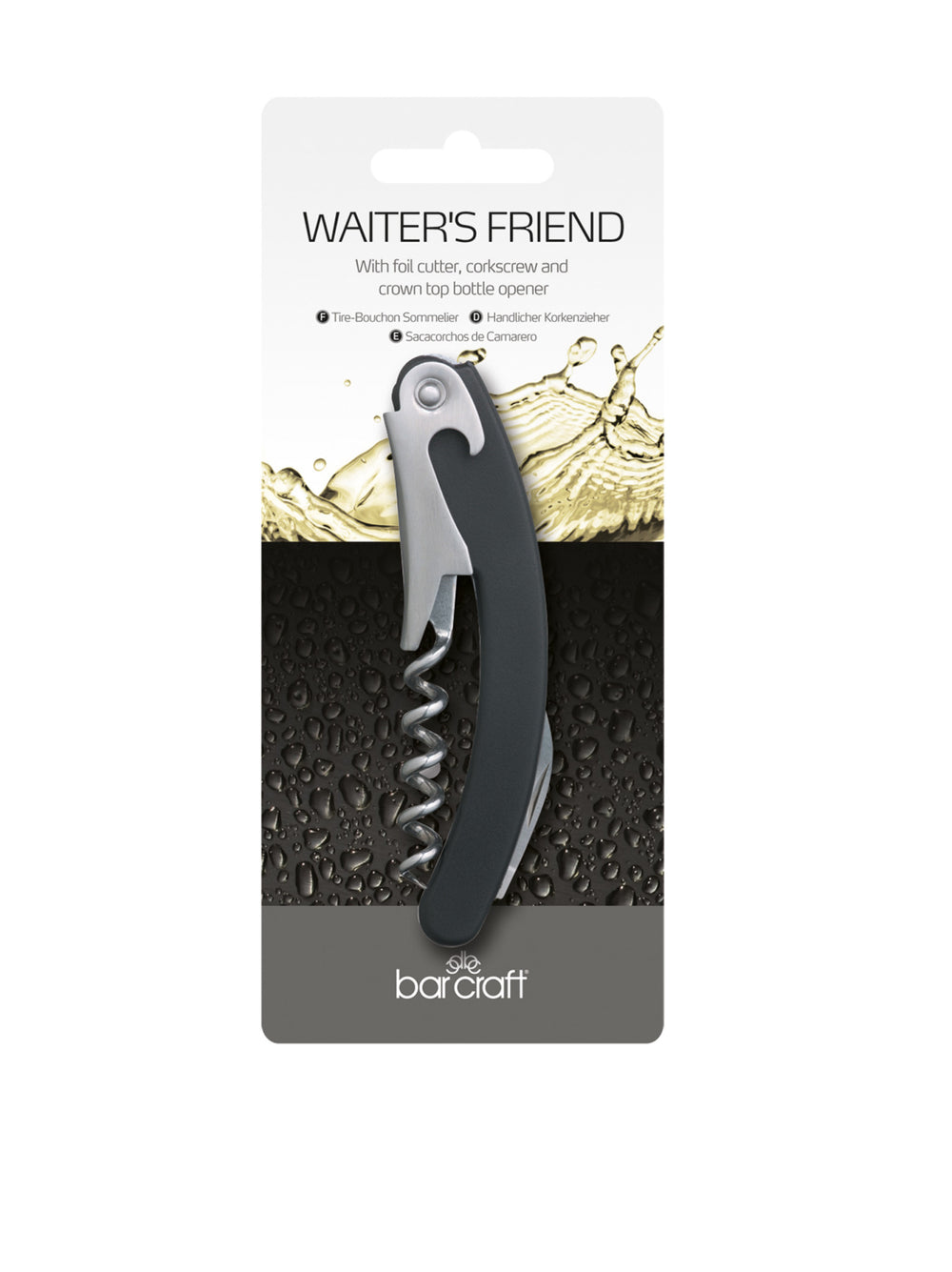 BarCraft Waiter's Friend Corkscrew