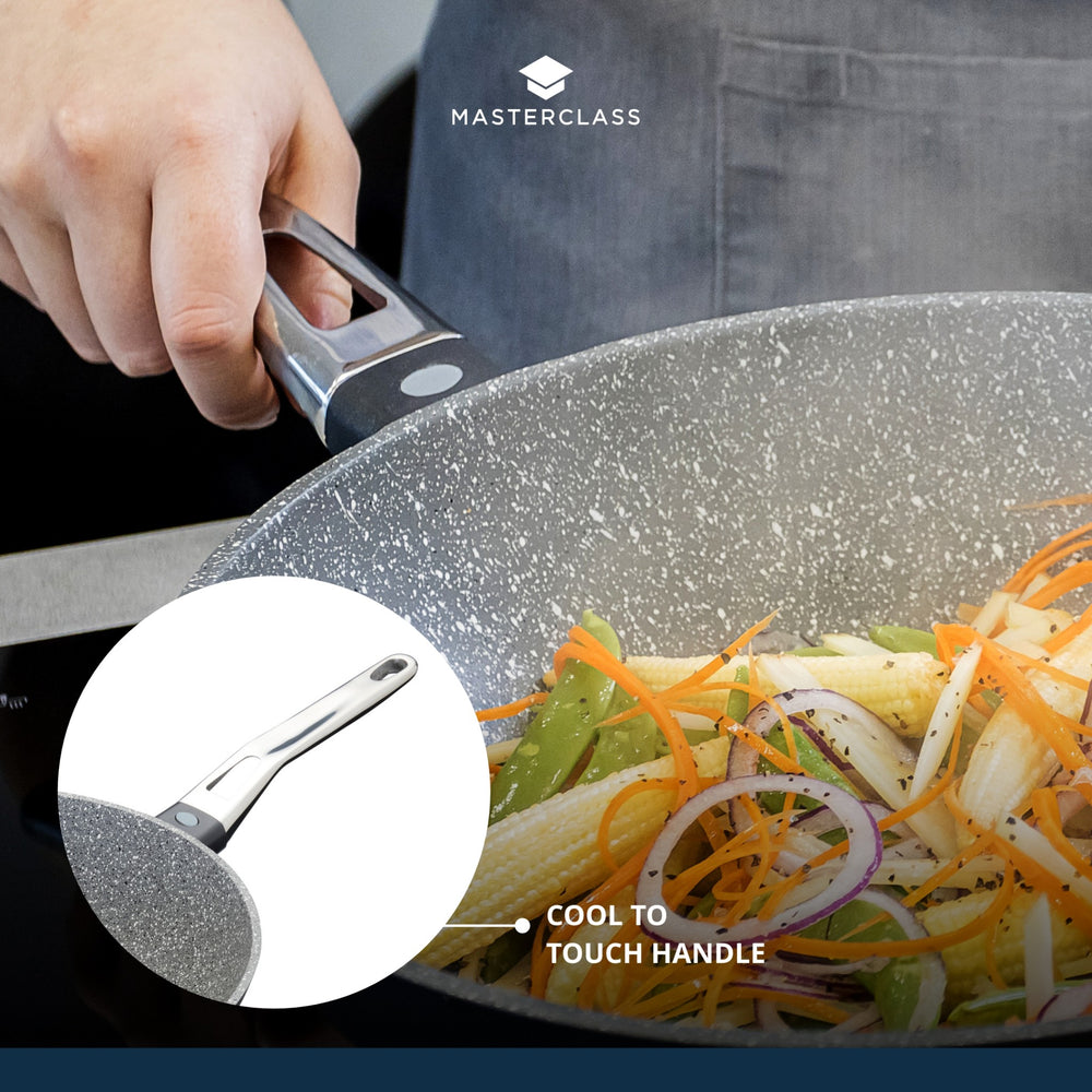 MasterClass Stir Fry Pan / Wok For Induction Hob