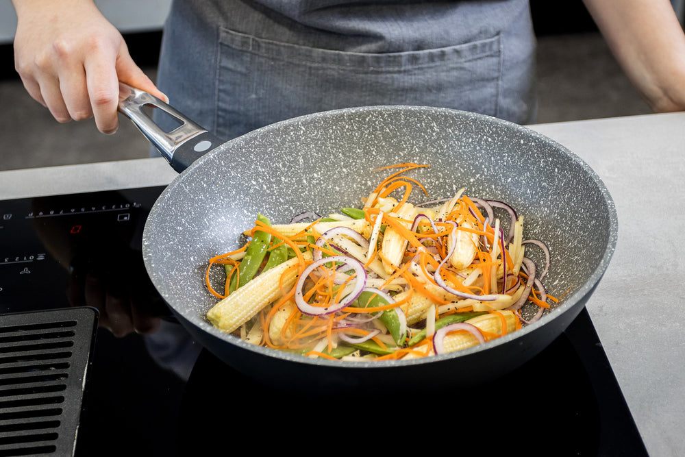 MasterClass Stir Fry Pan / Wok For Induction Hob