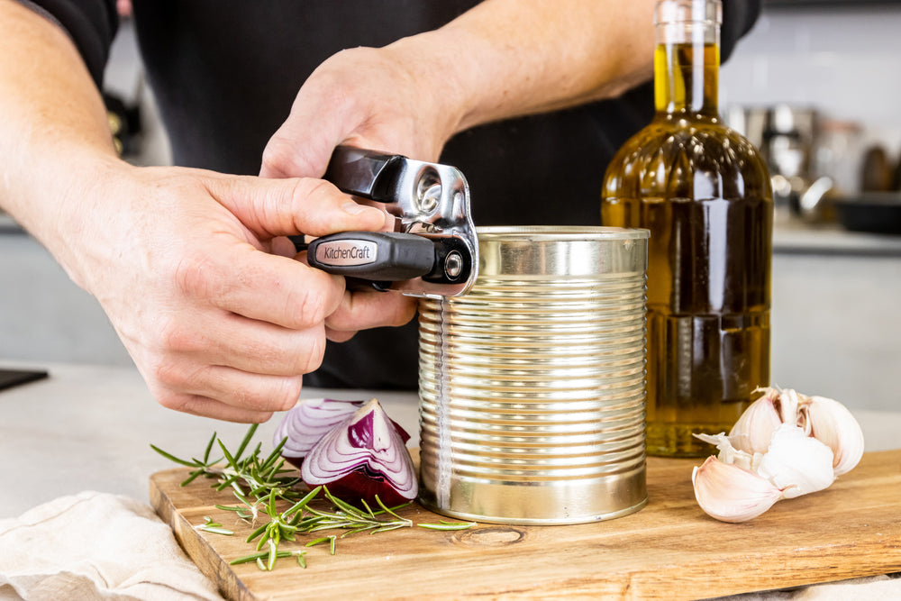 KitchenCraft 2-in-1 Stainless Steel Can Opener / Bottle Top Remover