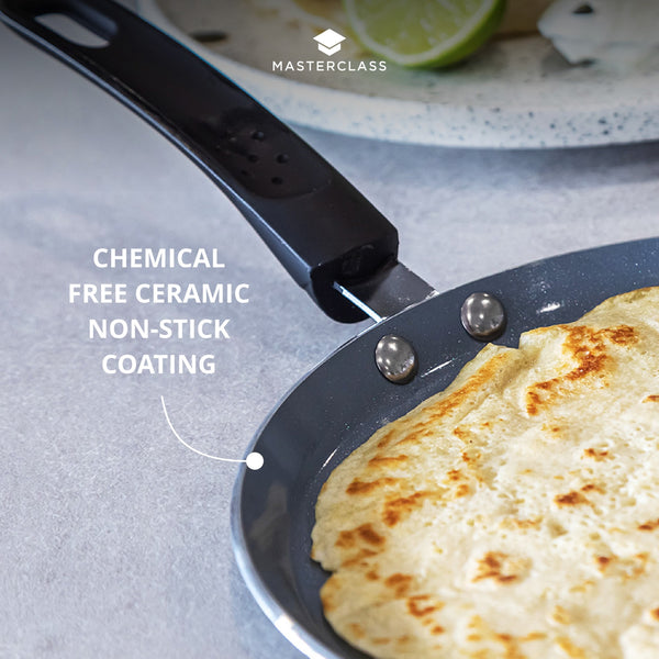 MasterClass Ceramic Non-Stick Eco Crêpe Pan, 24cm image 9