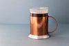La Cafetière Copper Coffee Mug Set, 2 Pieces - Stainless Steel, Gift Boxed image 3