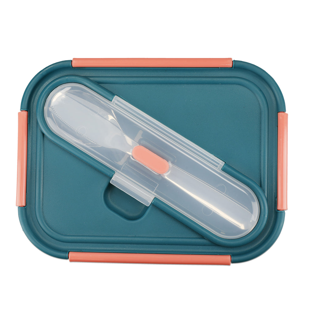 Built Tropics Glass 900ml Lunch Box with Cutlery