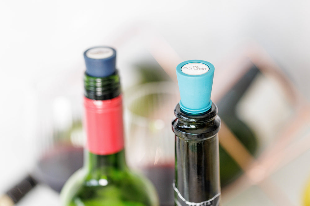 BarCraft Airtight Bottle Stoppers - Set of 2
