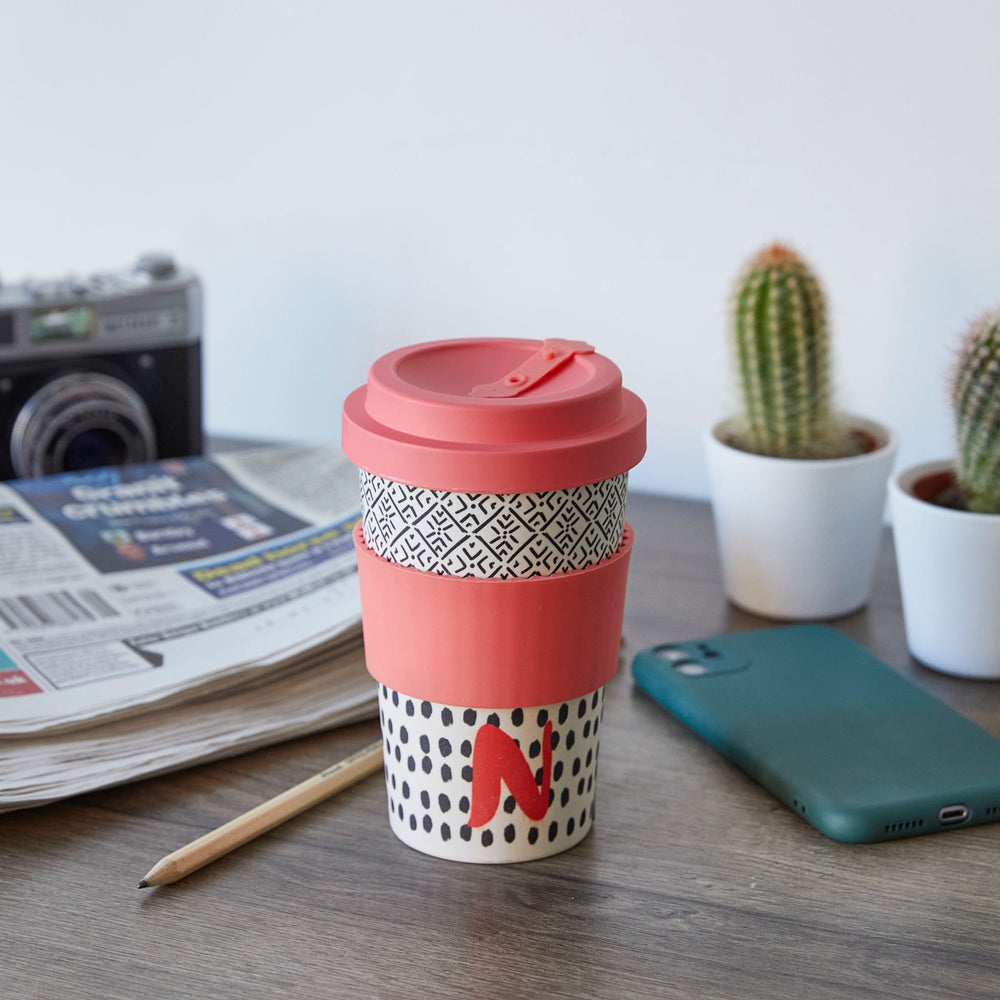 KitchenCraft 410ml Bamboo A to Z Letter 