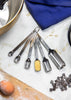 MasterClass Stainless Steel 6 Piece Measuring Spoon Set