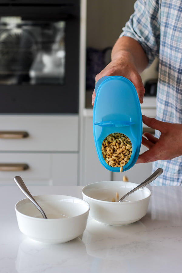 KitchenCraft BPA-Free Plastic Dry Food Storage Containers with Clip Lids, 3-Piece Set image 5