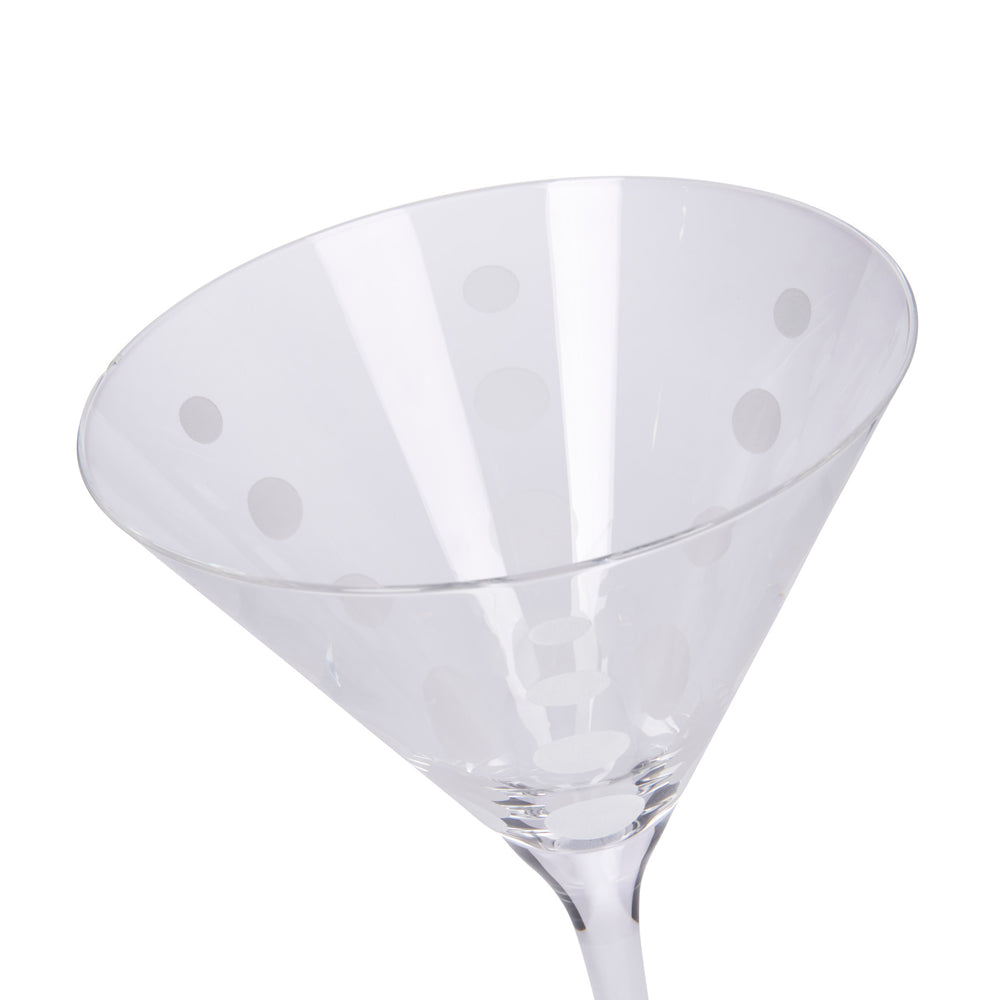 Mikasa Cheers Set of 4 Martini Glasses