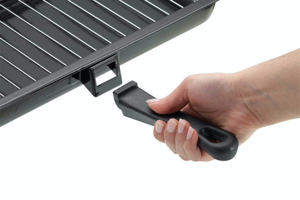 KitchenCraft Enamel Grill Pan, 40x23cm